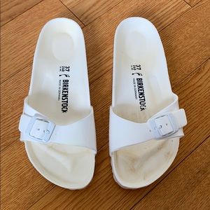 Birkenstock White Rubber Sandal - Size 37